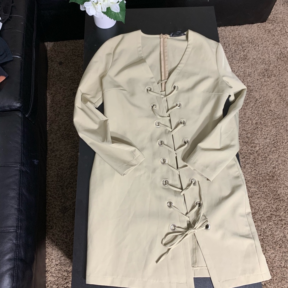 ZARA Tie up dress jacket